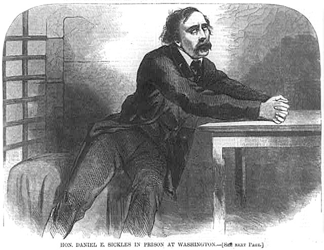 Daniel E. Sickles in Prison at Washington D.C.