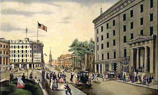 Broadway, New York: South from the Park