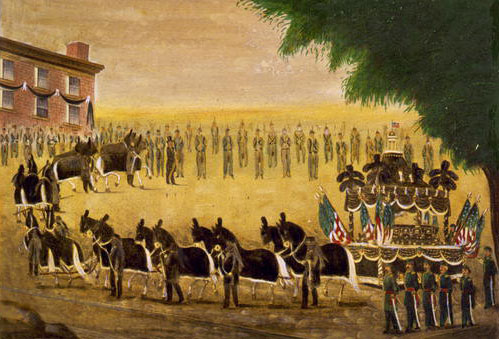 Lincoln's Funeral Train, April 26, 1865