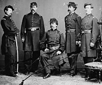 Gen. Daniel Sickles and Staff