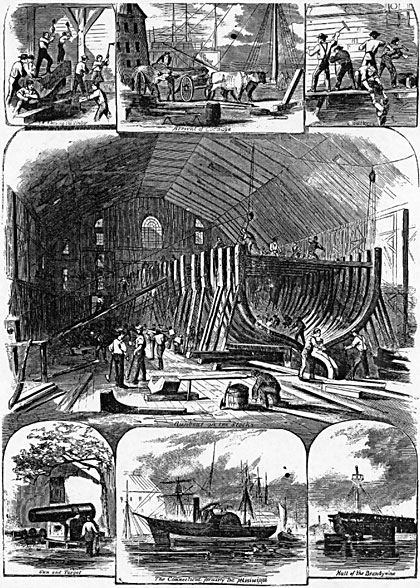 Brooklyn Navy Yard, 1861