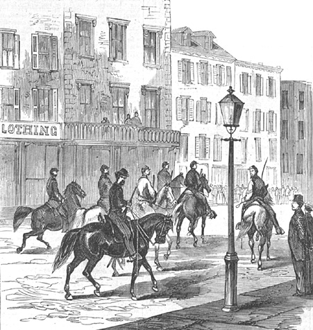 Calvary Patrolling the Streets