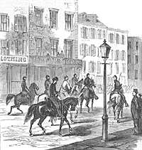 Calvary Patrolling the Streets