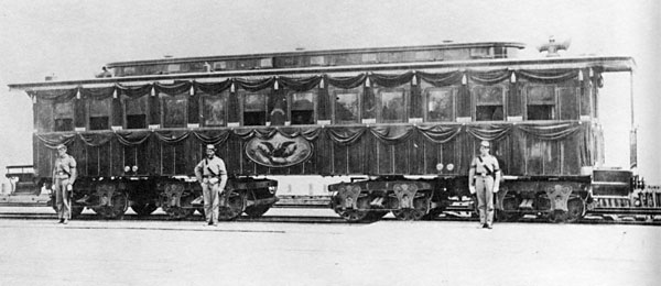 President Lincoln's Railroad Funeral Car