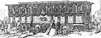 View of the Funeral Car Containing the Remains of President Lincoln