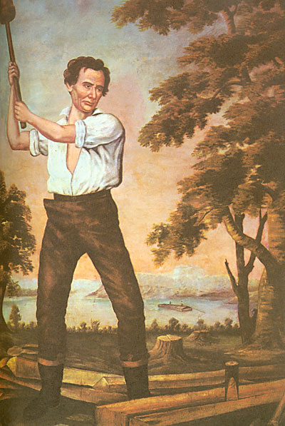 Life-size Campaign Poster for Lincoln's 1860 Campaign