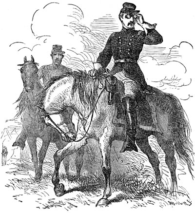 General George McClellan on the Field
