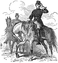  General George McClellan on the Field