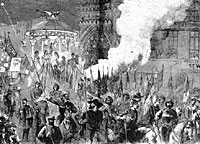 Anti-Republicans Demonstrating in New York City Two Weeks Before Election