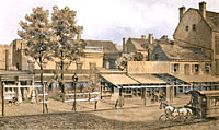 The Old "Gotham" Inn, in Bowery