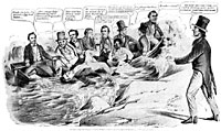 Republican Campaign Conflict between Seward and Lincoln, James Watson Webb is Featured on the Bow