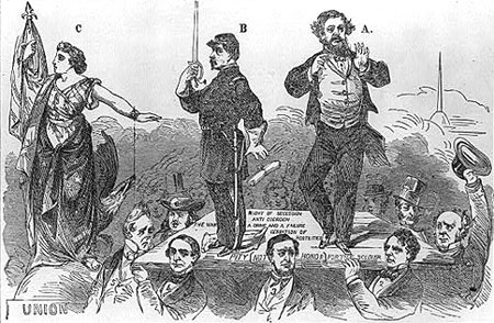 How Columbia receives McLellan's Salutation from the Chicago Platform